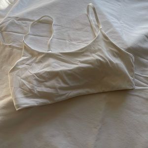 Good American top bra cami tank new white 2 small